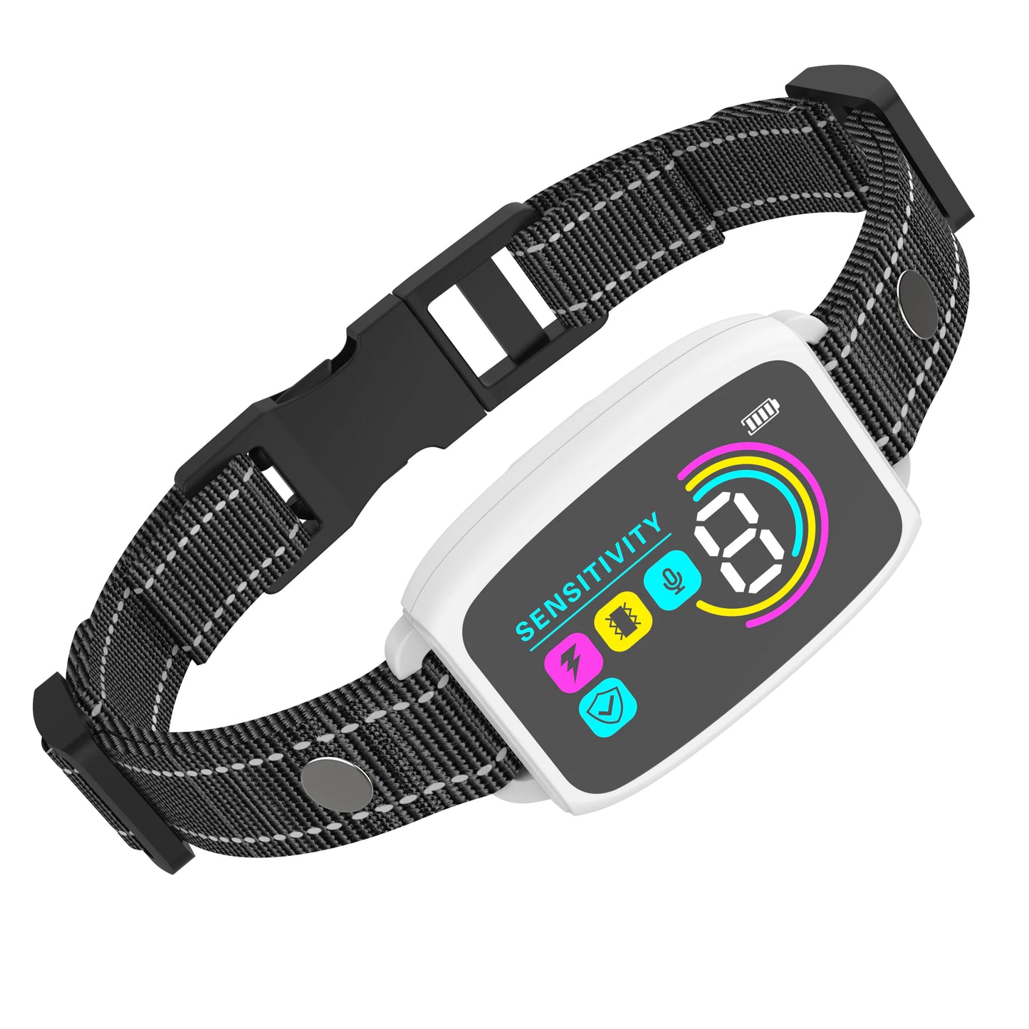 Safe Anti-Bark Collar with HD Display