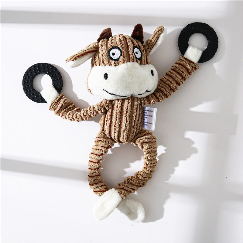 Plush Donkey Chewing Toy