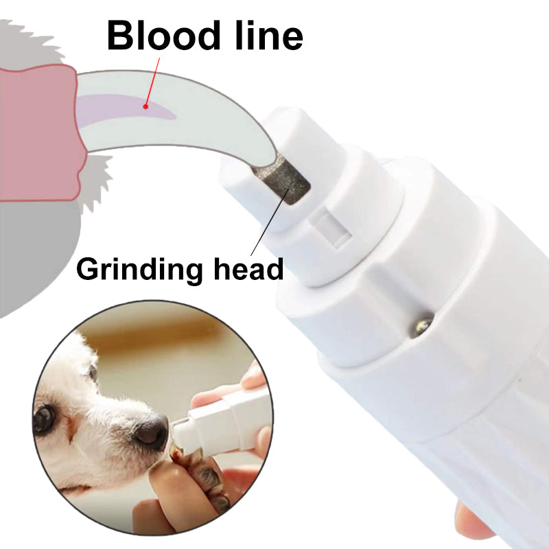 Electric Pet Nail Polisher