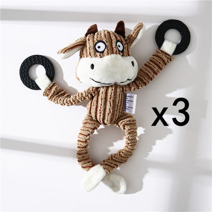 Plush Donkey Chewing Toy