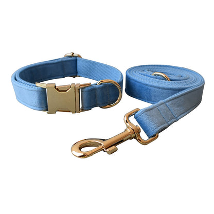 Blue Velvet Collar