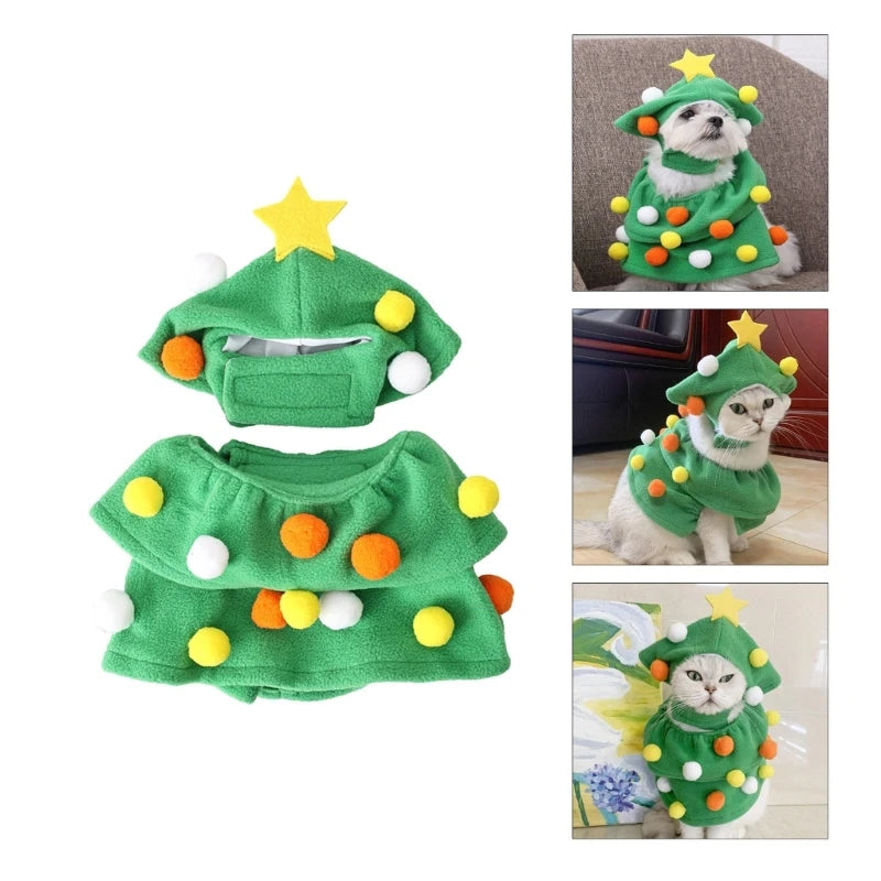 Christmas Pet Costume For Cat