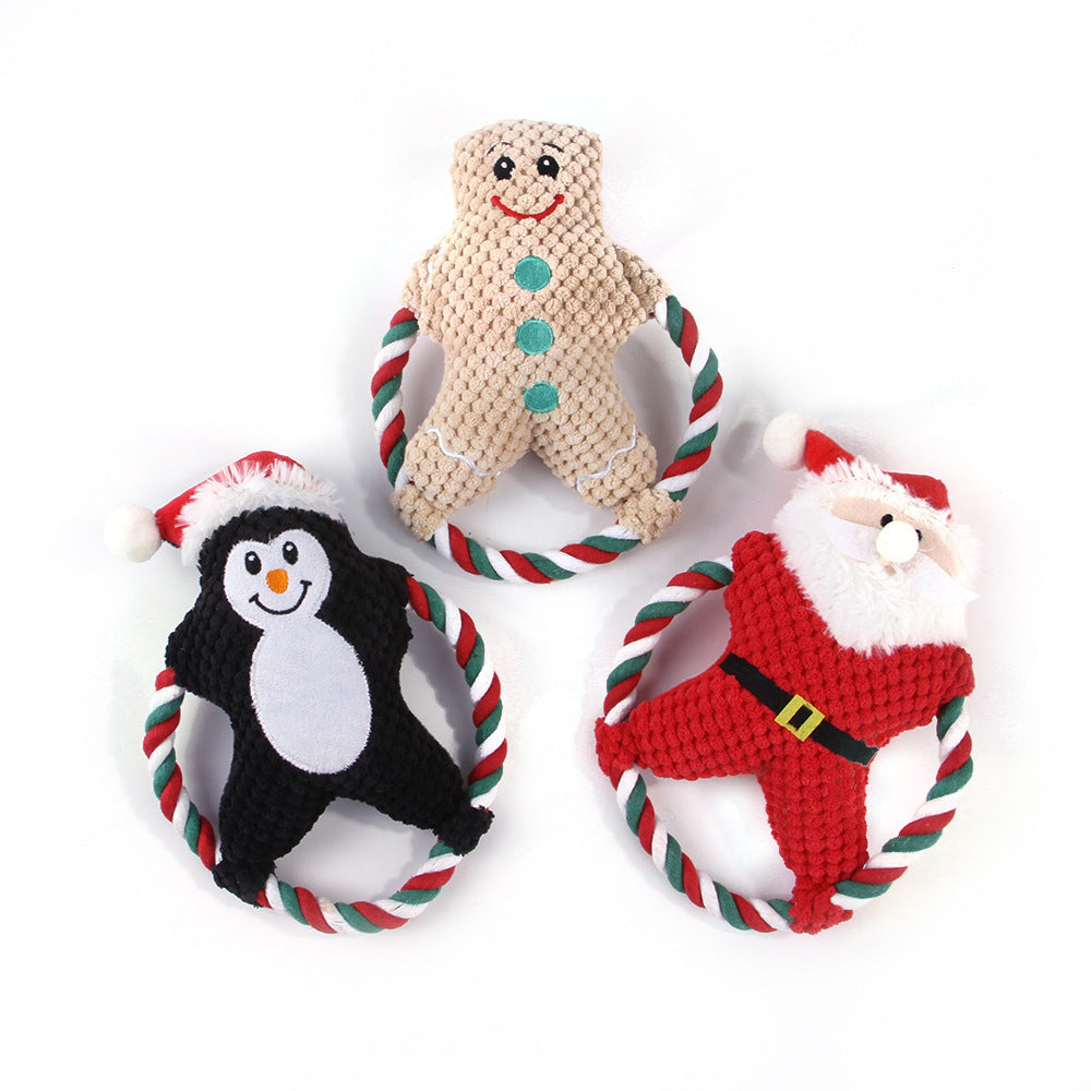 Christmas Plush Toy Ring