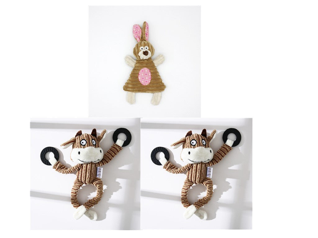 Plush Donkey Chewing Toy