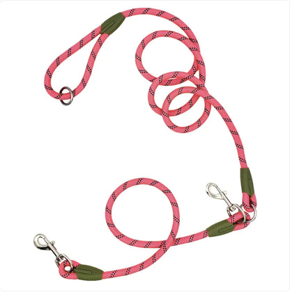 Durable Nylon Round Dog Leash – Creative Design