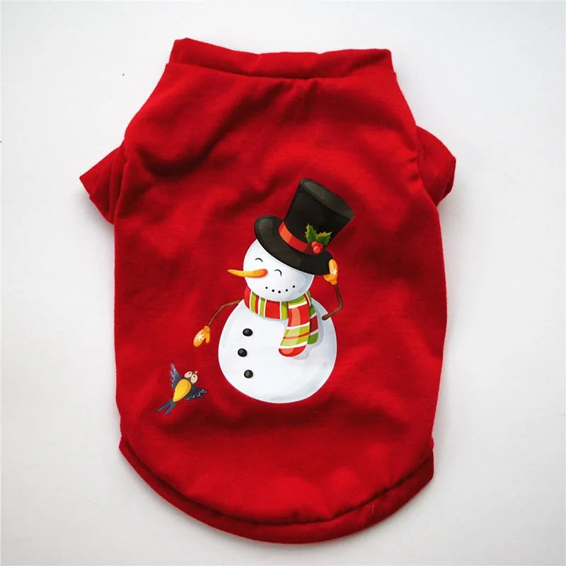 Pet Christmas Vest Shirt