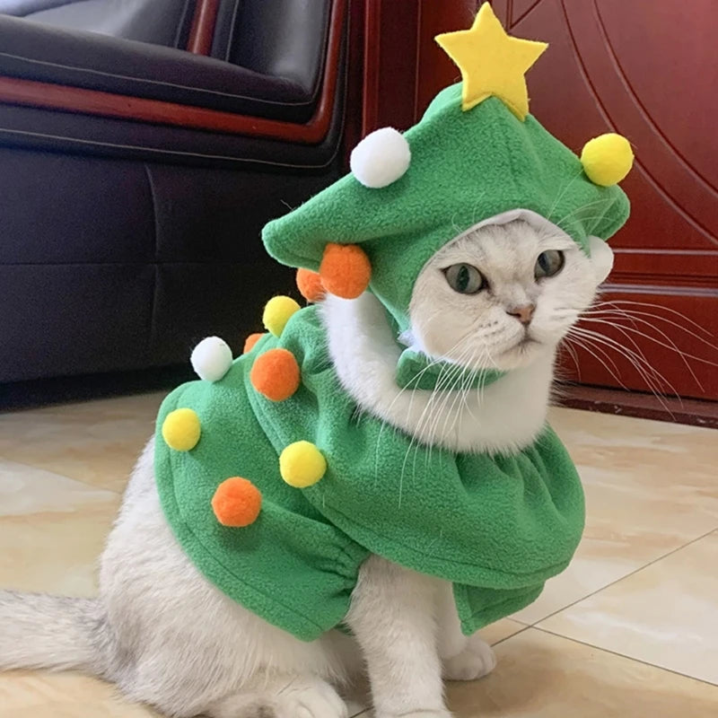 Christmas Pet Costume For Cat