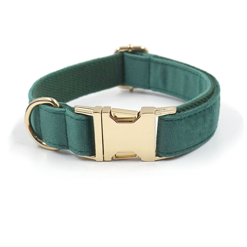 Luxury Green Velvet Collar Collection