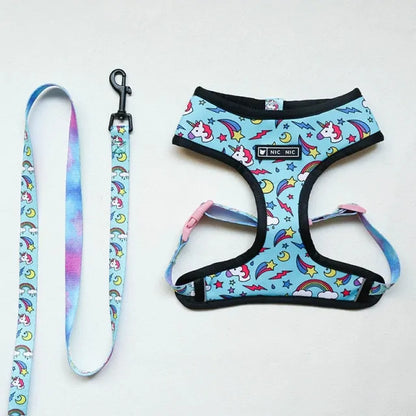 Leash Harness Set For French Bulldog