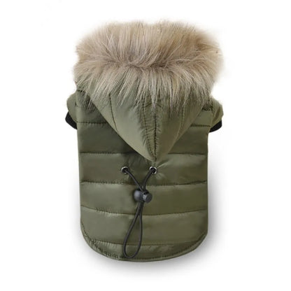 Warm Furr Dog Jackets